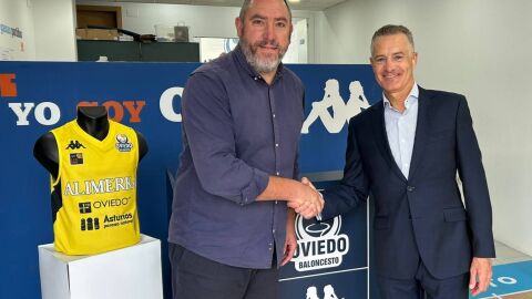 H&eacute;ctor Gal&aacute;n, director general del Alimerka Oviedo Baloncesto