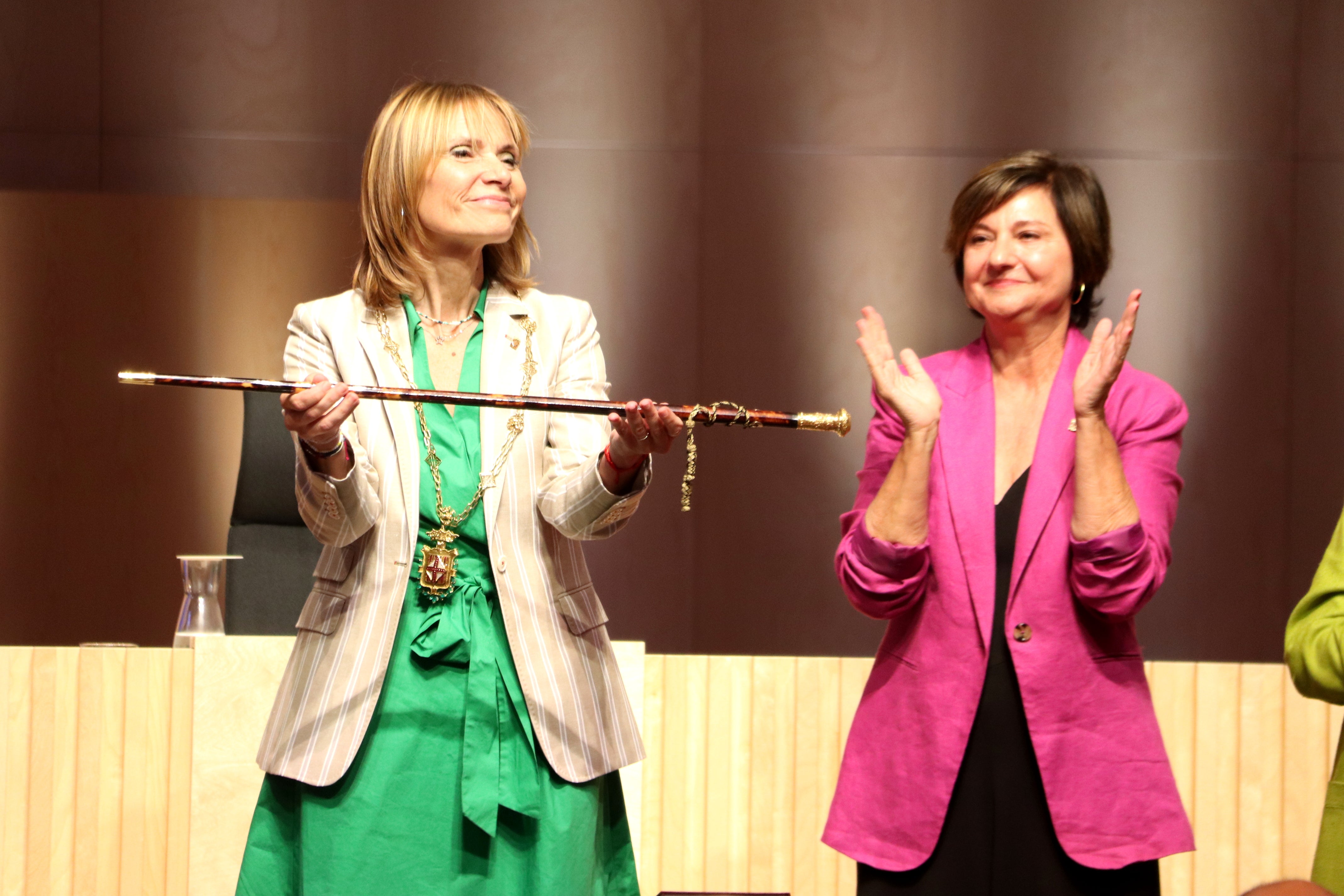 La socialista Lluïsa Moret, nova presidenta de la Diputació de Barcelona La socialista Lluïsa Moret, nova presidenta de la Diputació de Barcelona