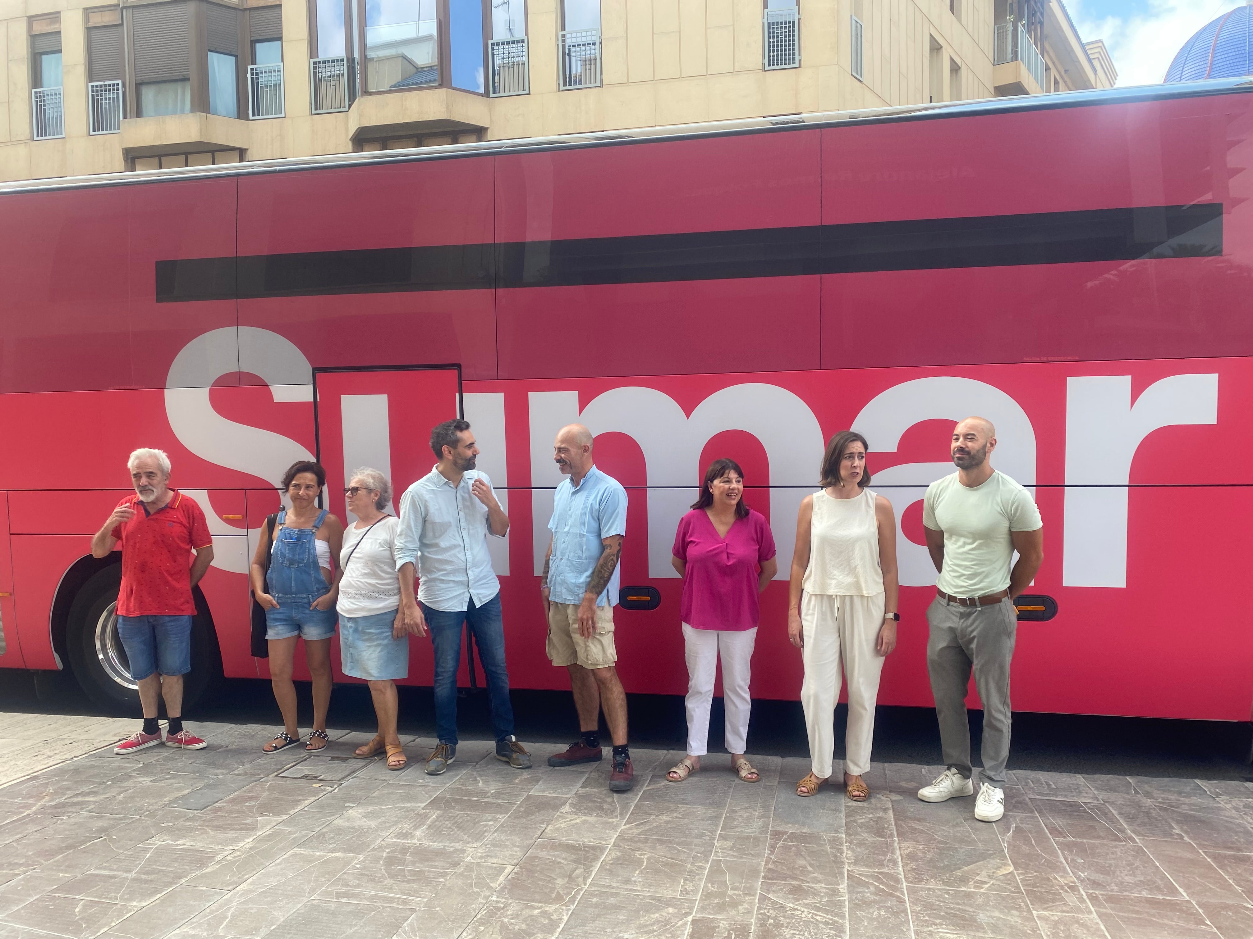 Compromís-Sumar muestra su preocupación en Elche por las políticas de vivienda Compromís-Sumar muestra su preocupación en Elche por las políticas de vivienda