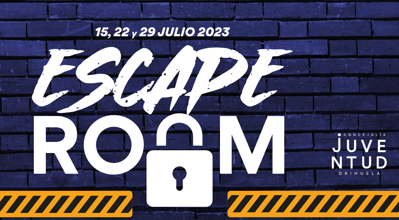 Juventud te invita a los ‘Escape Room’ en la explanada de Playa Flamenca los sábados 15, 22 y 29 de julio Juventud te invita a los ‘Escape Room’ en la explanada de Playa Flamenca los sábados 15, 22 y 29 de julio