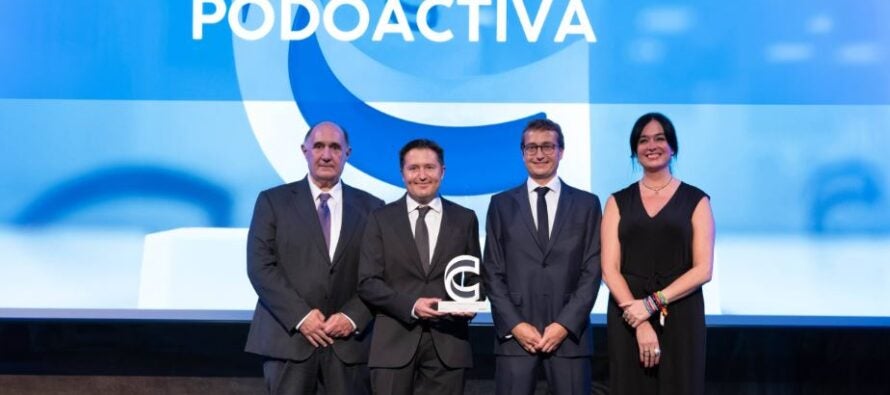 Podoactiva recibe el Premio Empresa de Aragón 2023 Podoactiva recibe el Premio Empresa de Aragón 2023