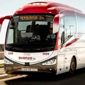Imagen de un autobús de Avanza Imagen de un autobús de Avanza