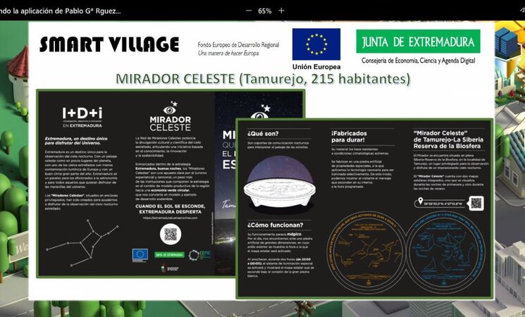 Un proyecto extremeño sobre pueblos inteligentes escogido entre las mejores incitativas financiadas con Fondos Europeos Un proyecto extremeño sobre pueblos inteligentes escogido entre las mejores incitativas financiadas con Fondos Europeos