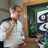 Alberto Núñez Feijóo en los estudios de Onda Cero León Alberto Núñez Feijóo en los estudios de Onda Cero León