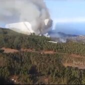 Imagen aérea del incendio de Puntagorda | La Palma