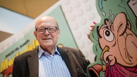 Francisco Ibáñez en una imagen de archivo Francisco Ibáñez en una imagen de archivo