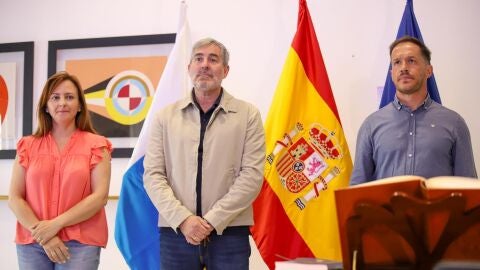 Toman posesión de su cargo todos los consejeros, dos de ellos de forma telemática desde La Palma