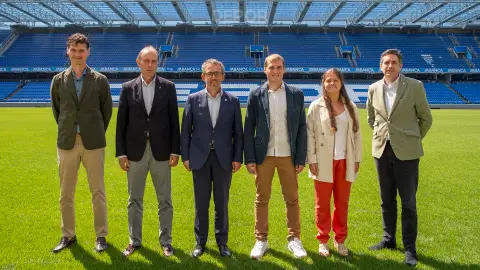 Imagen del nuevo consejo de administración del Deportivo de La Coruña. RCD Consejo adminstración Deportivo de La Coruña