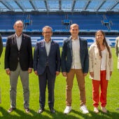 Imagen del nuevo consejo de administración del Deportivo de La Coruña. RCD