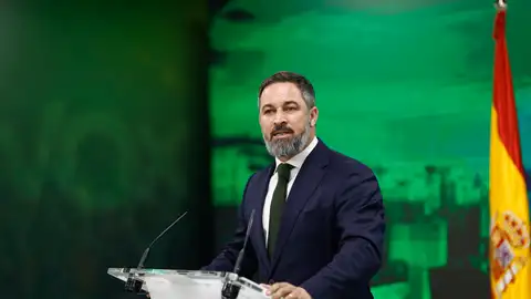 Imagen de archivo del líder de VOX, Santiago Abascal. Imagen de archivo del líder de VOX, Santiago Abascal.