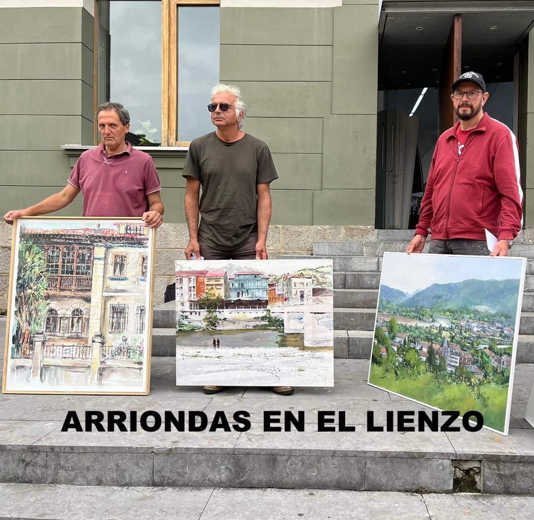 Entregados los premios del XVIII Certamen de Pintura Villa de Arriondas Entregados los premios del XVIII Certamen de Pintura Villa de Arriondas