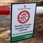 El govern ha aprovat restriccions per accedir als espais naturals pel risc d'incendi El govern ha aprovat restriccions per accedir als espais naturals pel risc d'incendi