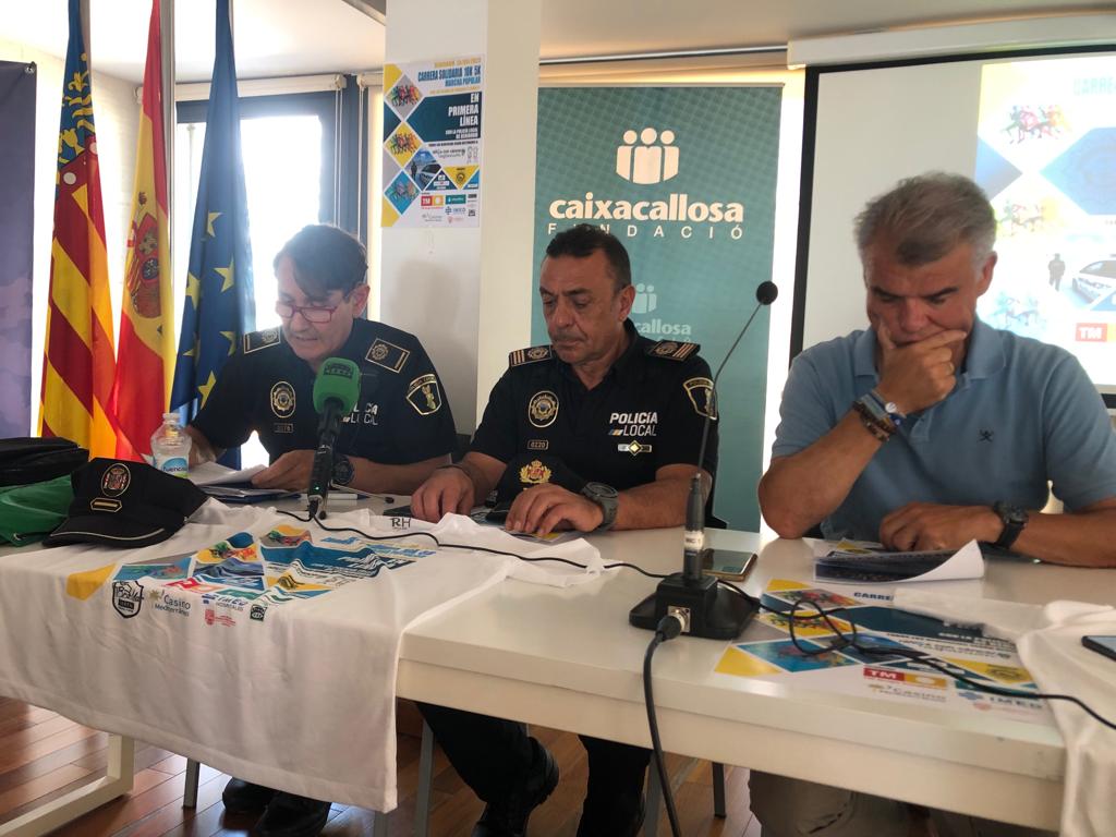 La Policía Local de Benidorm organiza la primera carrera solidaria a beneficio de Aspanion La Policía Local de Benidorm organiza la primera carrera solidaria a beneficio de Aspanion