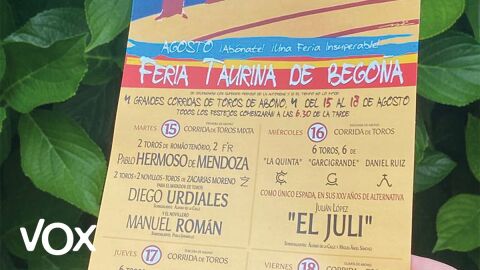 Presentado el cartel de la feria taurina de Bego&ntilde;a