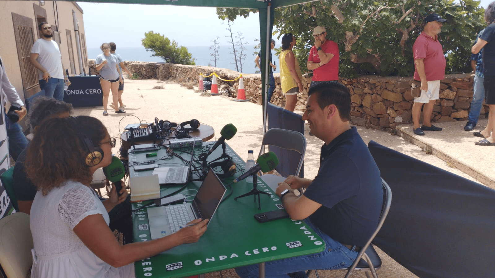 El alcalde de Níjar visita el faro de Cabo de Gata El alcalde de Níjar visita el faro de Cabo de Gata