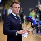Emmanuel Macron en una foto de archivo