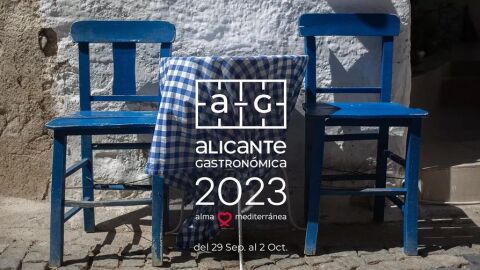 Cartel de la pr&oacute;xima edici&oacute;n de Alicante Gastron&oacute;mica 'Alma mediterr&aacute;nea'