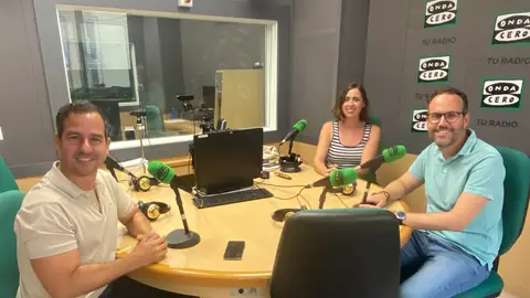 José Navarro, Héctor Díez y Esther Díez. José Navarro, Héctor Díez y Esther Díez.