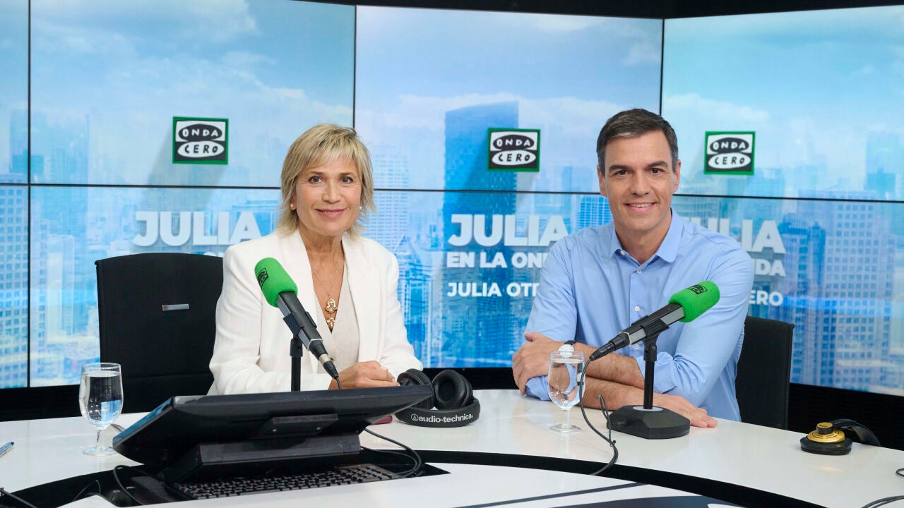 La entrevista de Julia Otero a Pedro Sánchez, en imágenes | Onda Cero Radio