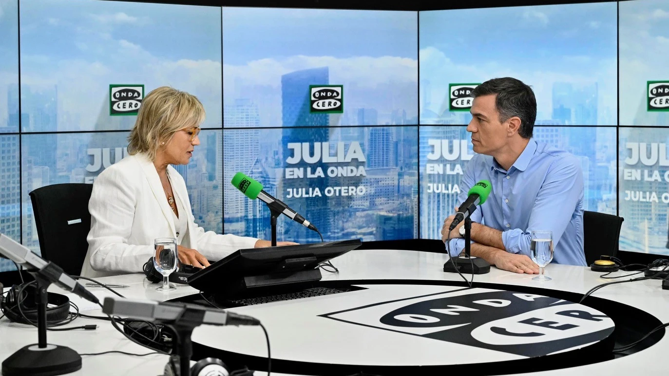 Entrevista de Pedro Sánchez con Julia Otero Entrevista de Pedro Sánchez con Julia Otero