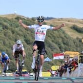 Pogacar se impone en la penúltima etapa del segundo Tour de Vingegaard