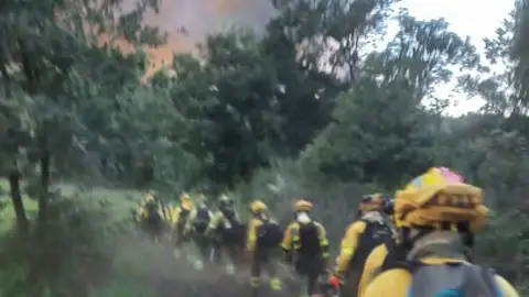 Pendientes de la evolución de un Incendio Forestal declarado de nivel 1 de peligrosidad en Villanueva de la Vera Pendientes de la evolución de un Incendio Forestal declarado de nivel 1 de peligrosidad en Villanueva de la Vera