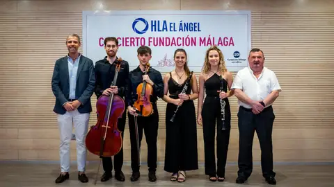 HLA El Ángel acoge un concierto de música clásica de los jóvenes talentos de la Fundación Málaga HLA El Ángel acoge un concierto de música clásica de los jóvenes talentos de la Fundación Málaga