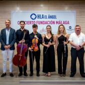 HLA El Ángel acoge un concierto de música clásica de los jóvenes talentos de la Fundación Málaga