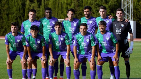Primer once inicial del M&aacute;laga CF 2023/24