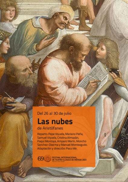 'Las nubes' de Aristófanes estreno de este miércoles en el Festival de Mérida 'Las nubes' de Aristófanes estreno de este miércoles en el Festival de Mérida