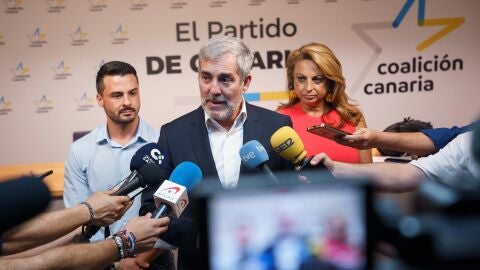 El secretario general de Coalición Canaria, Fernando Clavijo