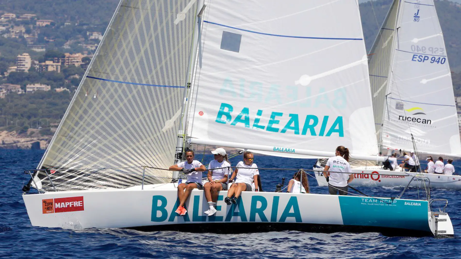 Imagen de archivo de la Mallorca Sotheby´s Women´s Cup en la Copa del Rey Mapfre de vela