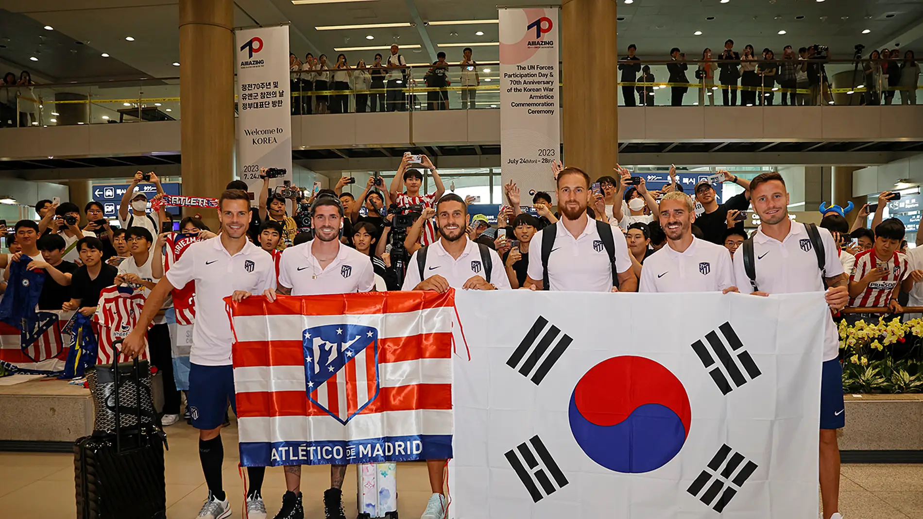 El Atlético ya está en Seúl