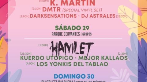Cartel del Festivaldepe&ntilde;as 2023