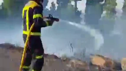 Incendio Forestal en Gran Canaria