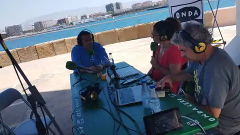 Onda Cero Almería en el Faro Faro de Almería
