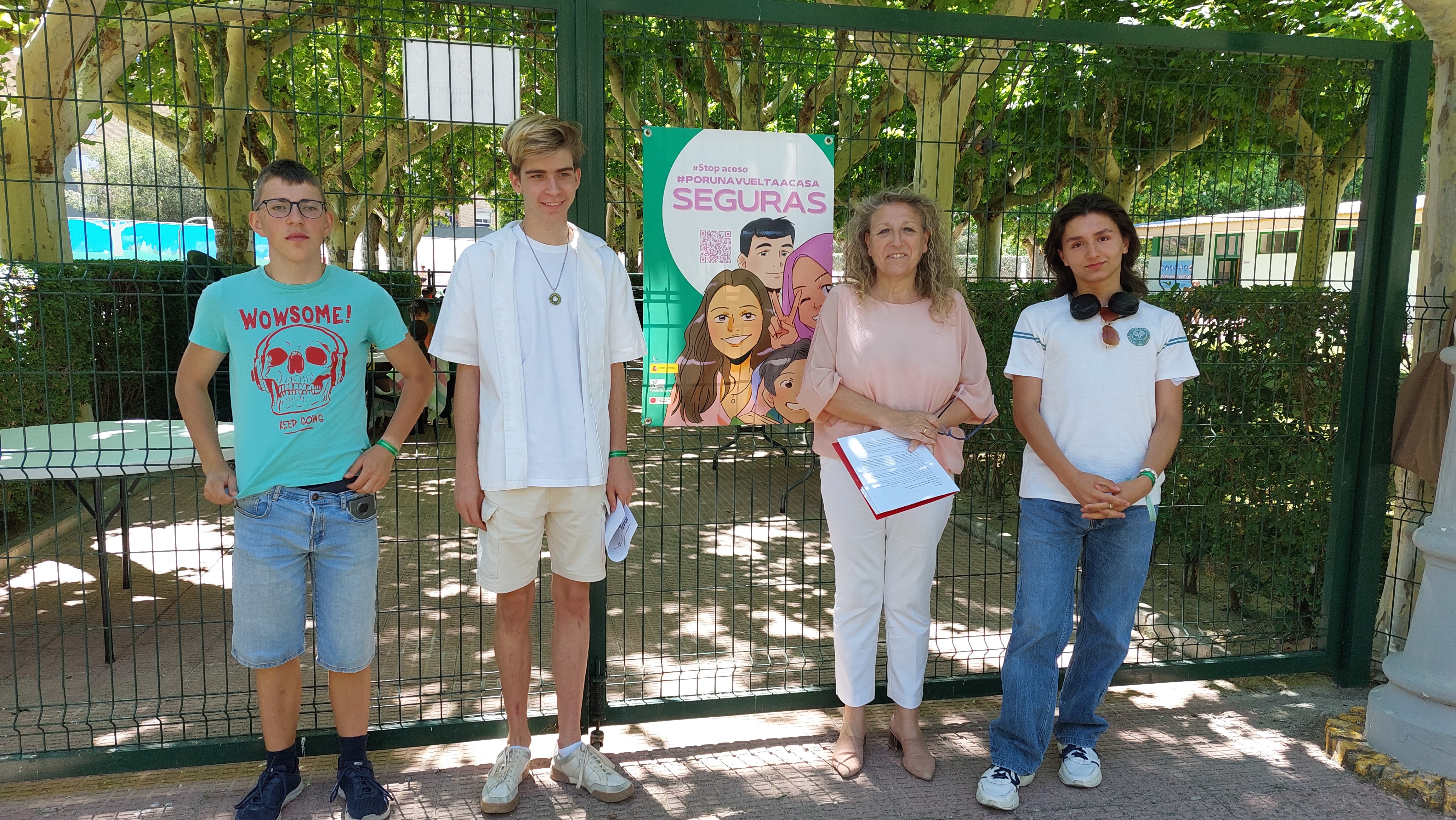 "Por una vuelta a casa seguras. Stop Acoso" y Punto Violeta, en marcha "Por una vuelta a casa seguras. Stop Acoso" y Punto Violeta, en marcha