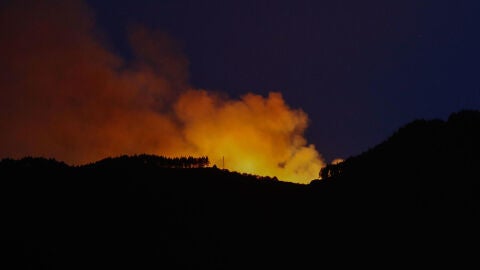 Incendio en Gran Canaria | El fuego sigue sin avanzar y las perspectivas son buenas