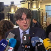 Carles Puigdemont y Toni Comín 