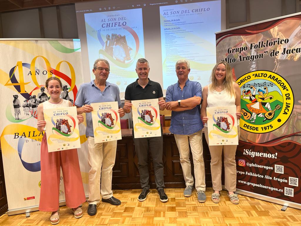 El grupo Folklórico Alto Aragón celebra del 28 al 30 de julio las jornadas ‘Al son del chiflo’ como preámbulo al Festival El grupo Folklórico Alto Aragón celebra del 28 al 30 de julio las jornadas ‘Al son del chiflo’ como preámbulo al Festival