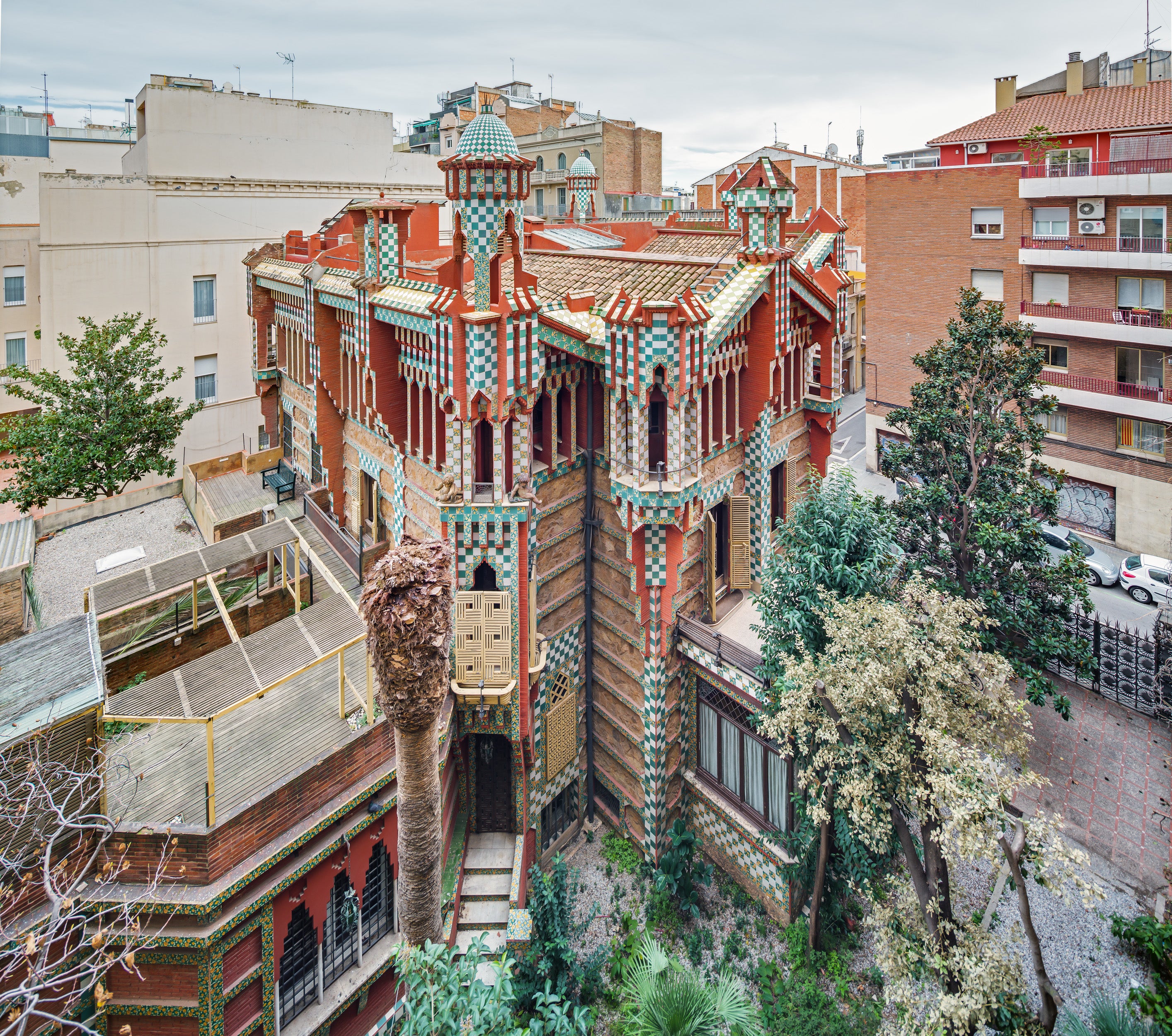Casa Vicens, la primera de Gaudí al cor de la capital catalana Casa Vicens, la primera de Gaudí al cor de la capital catalana