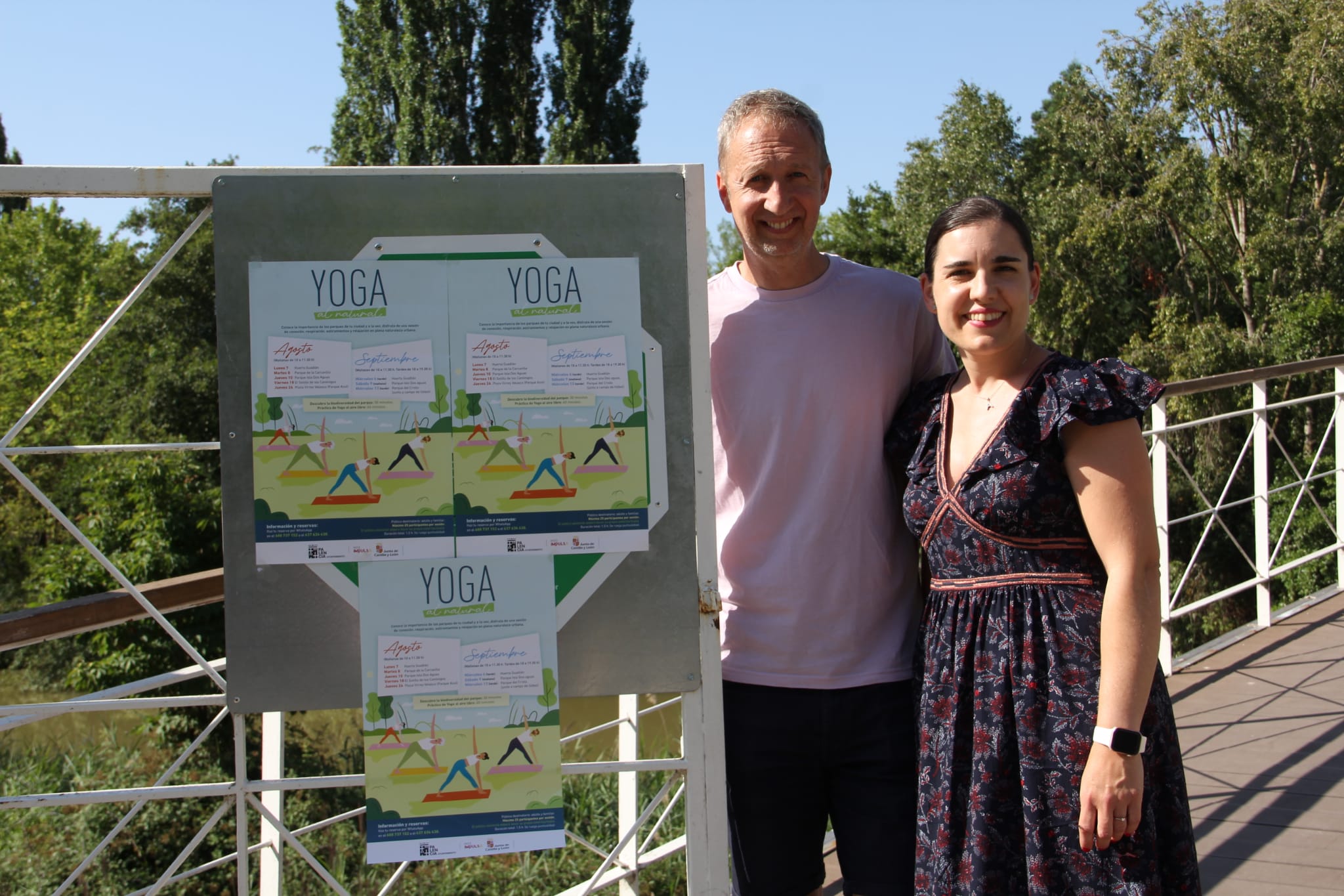 El Ayuntamiento de Palencia pone en marcha la iniciativa "Yoga al Natural" en seis parques de la capital El Ayuntamiento de Palencia pone en marcha la iniciativa "Yoga al Natural" en seis parques de la capital