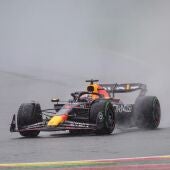 Max Verstappen, en el GP de Bélgica.