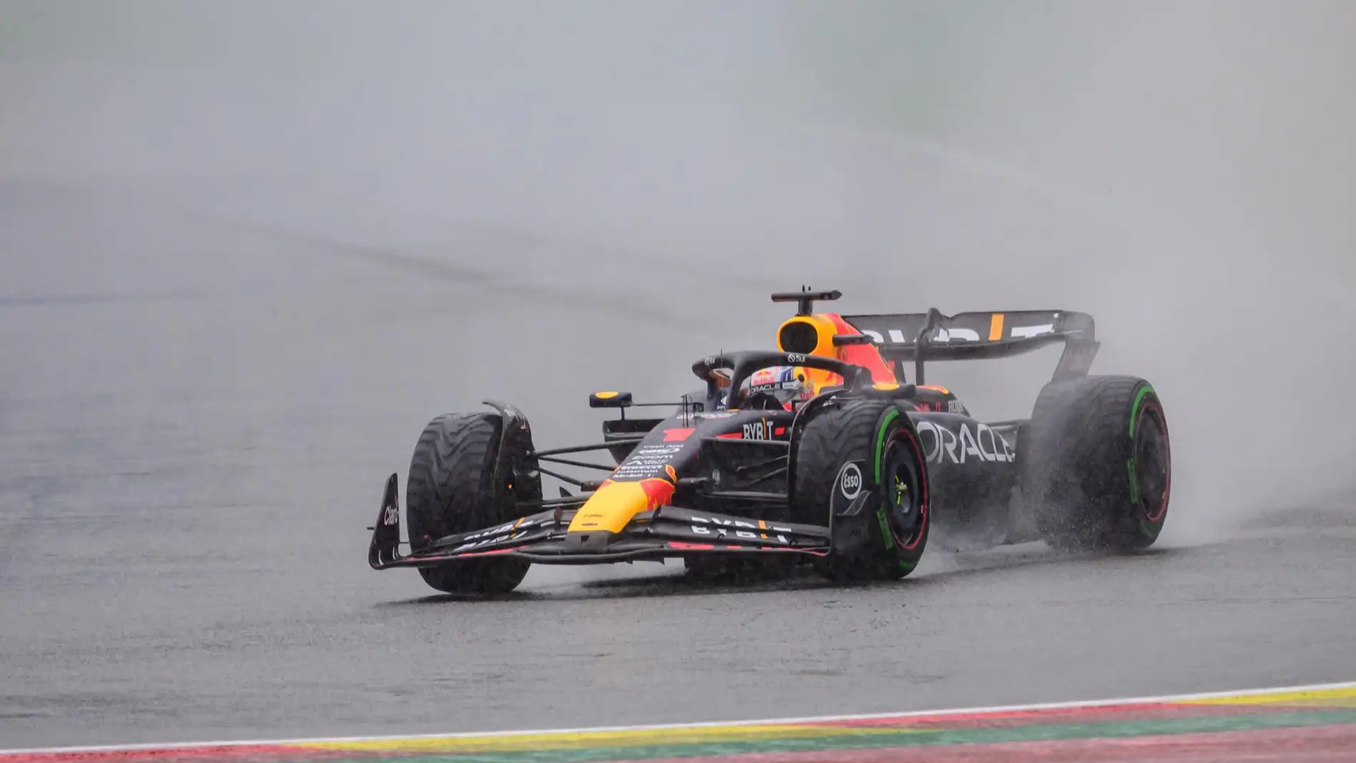 Max Verstappen, en el GP de Bélgica.