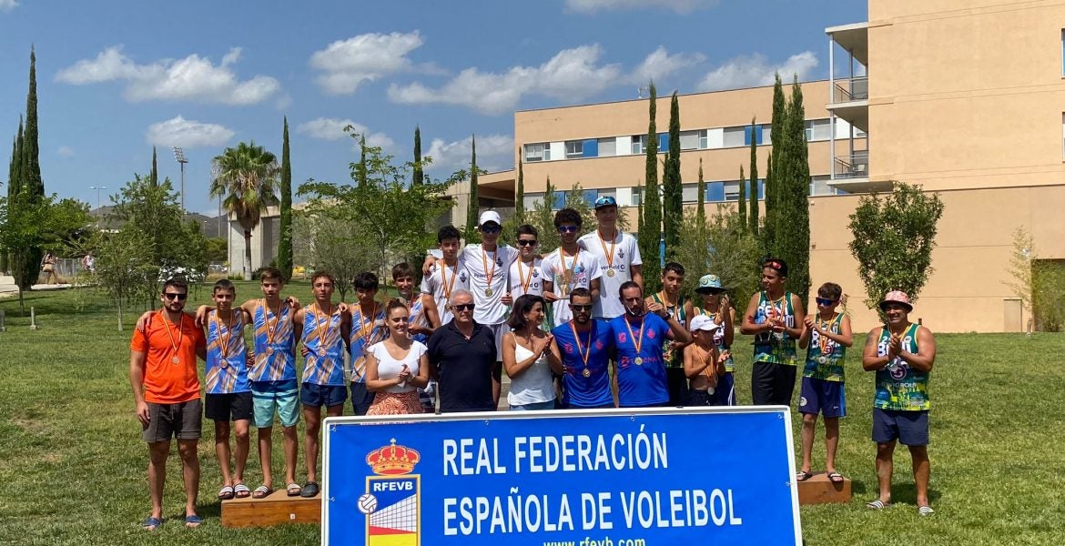El Infantil Masculino del Voley Playa Benidorm, logra la plata en el Campeonato de España El Infantil Masculino del Voley Playa Benidorm, logra la plata en el Campeonato de España