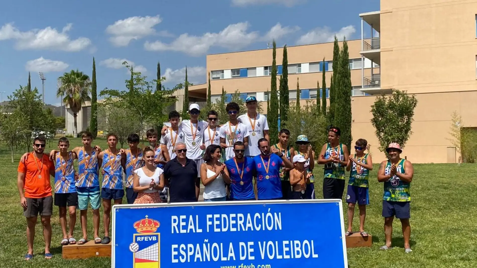 El Infantil Masculino del Voley Playa Benidorm, logra la plata en el Campeonato de España
