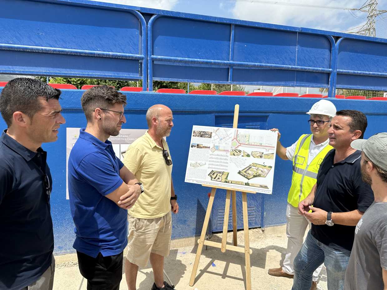 Arrancan las obras del Skatepark de La Nucía Arrancan las obras del Skatepark de La Nucía
