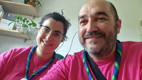 Raquel Lucea y José Benito Gallego Raquel Lucea y José Benito Gallego