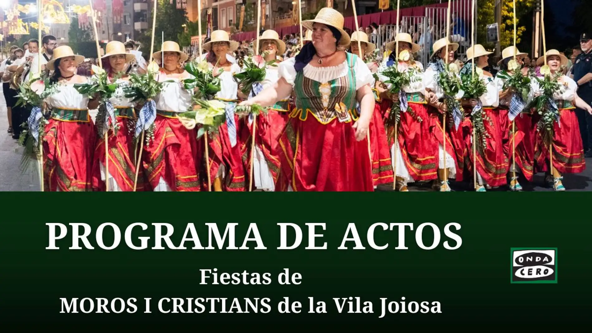 Actos de Moros y Cristianos de La Vila Joiosa 2023