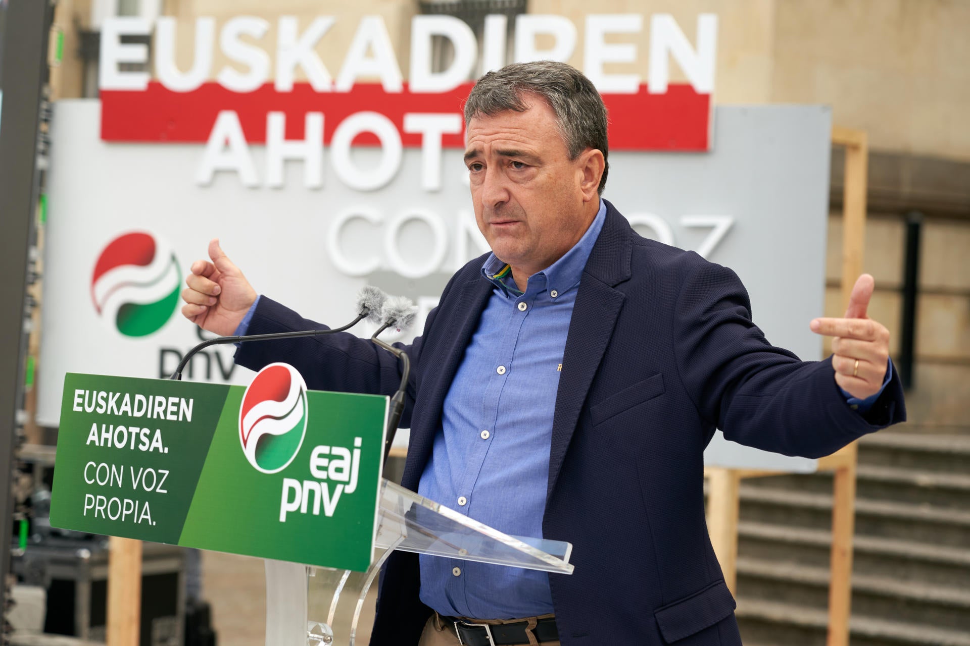 Aitor Esteban sobre la posibilidad de relevar a Ortuzar: "Un honor" ser presidente del PNV Aitor Esteban sobre la posibilidad de relevar a Ortuzar: "Un honor" ser presidente del PNV